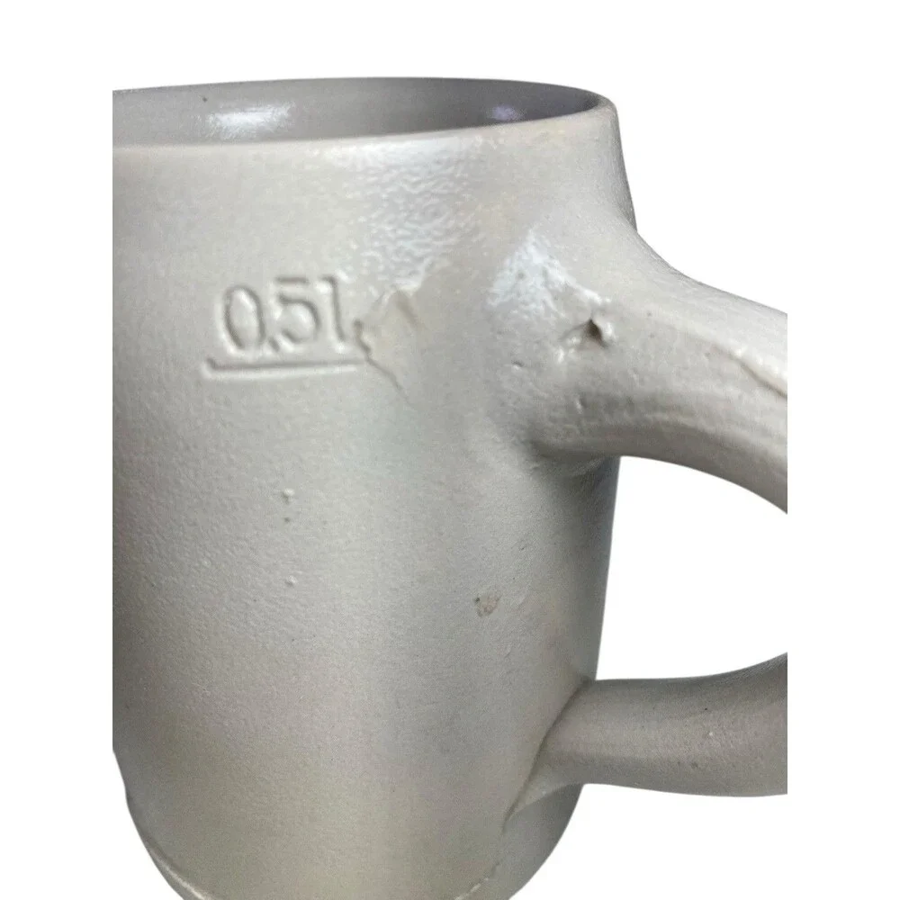 Vintage Wurzburger Hofbrau 0.5L Stoneware Beer Stein Mug Made in Germany